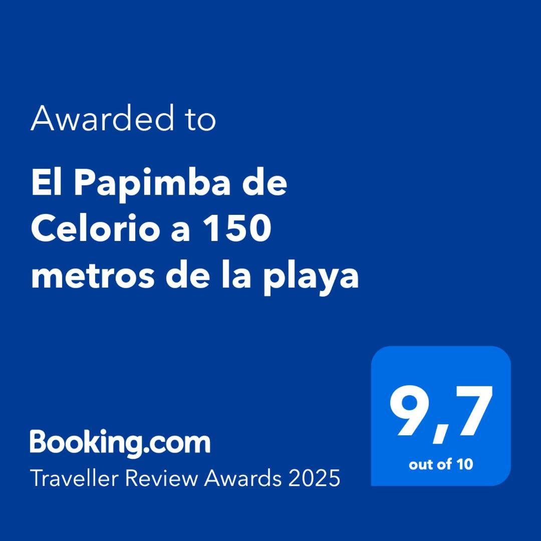El Papimba De Celorio A 150 Metros De La Playa 아파트 외부 사진